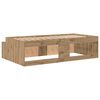 vidaXL Bed Frame with Drawer Artisan Oak 90 x 190 cm Engineered Wood