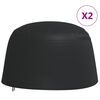vidaXL Hanging Egg Chair Covers 2 pcs &Oslash; 190x115 cm 420D Oxford Fabric