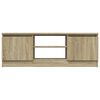 vidaXL TV Cabinet with Door Sonoma Oak 102x30x36 cm