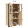 vidaXL Highboard Sonoma Oak 62x32x106.5 cm Engineered Wood
