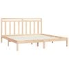 vidaXL Bed Frame without Mattress 200x200 cm Solid Wood