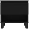 vidaXL Coffee Table Black 50x46x50 cm Engineered Wood