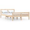 vidaXL Bed Frame without Mattress Solid Wood 160x200 cm