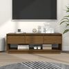 vidaXL TV Cabinet Honey Brown 110.5x34x40 cm Solid Wood Pine