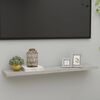 vidaXL Floating Wall Shelf Concrete Grey 120x23.5x3.8 cm MDF
