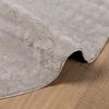 vidaXL Area Rugs Round HUARTE Sand &Oslash; 160 CM Polyester