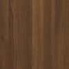 vidaXL 3 Piece TV Cabinet Set Brown Oak Engineered Wood