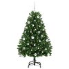 vidaXL Artificial Christmas Tree Green 150 cm PVC and Metal