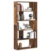 vidaXL Book Cabinet Old Wood 80 x 24 x 159 cm Engineered Wood