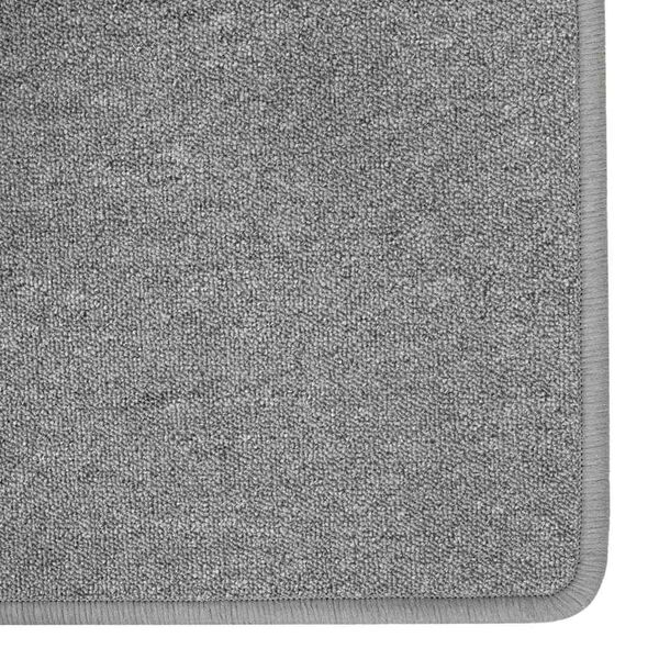 vidaXL Carpet Runner Light Grey 100 x 250 cm 100% Polypropylene