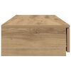 vidaXL Bed Drawers Artisan Oak 120 x 36.5 x 16.5 cm Engineered Wood