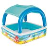 Bestway Play Pool | Blue | Vinyl | 140x140x114 cm | Portable | Canopy Play Pool
