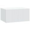 vidaXL Wall-Mounted TV Cabinet White 59.5 x 41 x 30 cm Engineered Wood