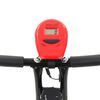 vidaXL Magnetic Exercise X-Bike with Pulse Measurement Black and Red