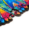 UNIDRAGON 314 Piece Wooden Jigsaw Puzzle Iridescent Chameleon King Size 31x41 cm
