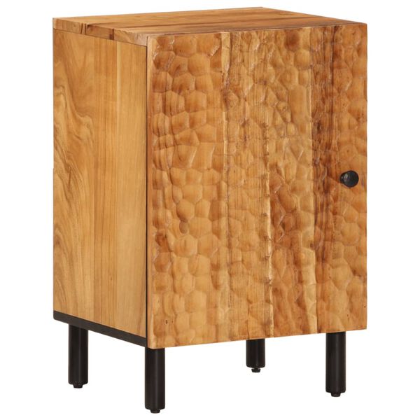 vidaXL Bathroom Cabinet 38x33x58 cm Solid Wood Acacia