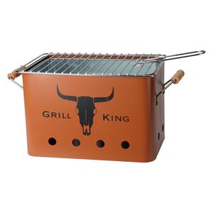 ProGarden BBQ Grill Rectangular Matte Orange
