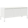 vidaXL TV Cabinet White 101.5x39x43.5 cm Cold-rolled Steel