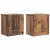vidaXL Bedside Cabinet 2 pcs Old Wood 43 x 34.5 x 47 cm