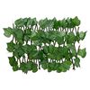 vidaXL Artificial Grape Leaf Trellis Expandable Green 5 pcs 180x20 cm