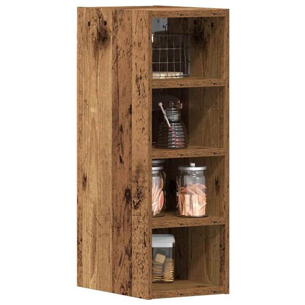 vidaXL Hanging Cabinet Riga Old Wood 20x29.5x60 cm Engineered Wood