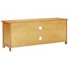 vidaXL TV Cabinet 120x35x48 cm Solid Oak Wood