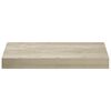 vidaXL Floating Wall Shelves 2 pcs Oak 40x23x3.8 cm MDF