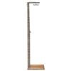 vidaXL Outdoor Shower Grey 50x55x224 cm Poly Rattan and Acacia Wood