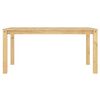 vidaXL Dining Table Panama 160x80x75 cm Solid Wood Pine