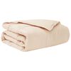 vidaXL Summer Duvet Beige 135 x 220 cm 100% Natural Kapok