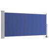 vidaXL Patio Retractable Side Awning 120x300 cm Blue