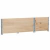 vidaXL Pallet Collars 2 pcs 100x50 cm Solid Wood Pine