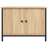 vidaXL TV Cabinet with Doors Sonoma Oak 60x35x45 cm Engineered Wood
