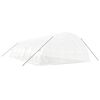 vidaXL Greenhouse with Steel Frame White 72 m&sup2; 12x6x2.85 m