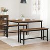 vidaXL Dining Tables 110 x 110 x 75 cm METAL