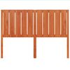 vidaXL Headboard Wax Brown 135 cm Solid Wood Pine