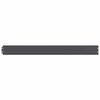 vidaXL Lawn Edgings 10 pcs Anthracite 10x103 cm Cold-rolled Steel
