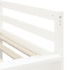 vidaXL Kids' Loft Bed with Tunnel without Mattress White&Black 80x200cm