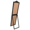 vidaXL Free-Standing Mirror Black 40x160 cm