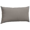 vidaXL Sofa Pillows 2 pcs Taupe 80 x 40 cm Fabric