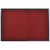 vidaXL Door Mat Red 120 x 180 cm PVC