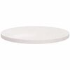 vidaXL Table Top Round White &Oslash;60x3 cm Solid Wood Pine