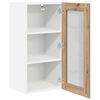 vidaXL Hanging Cabinet with Storage 2 pcs Artisan Oak 40 x 31 x 80 cm