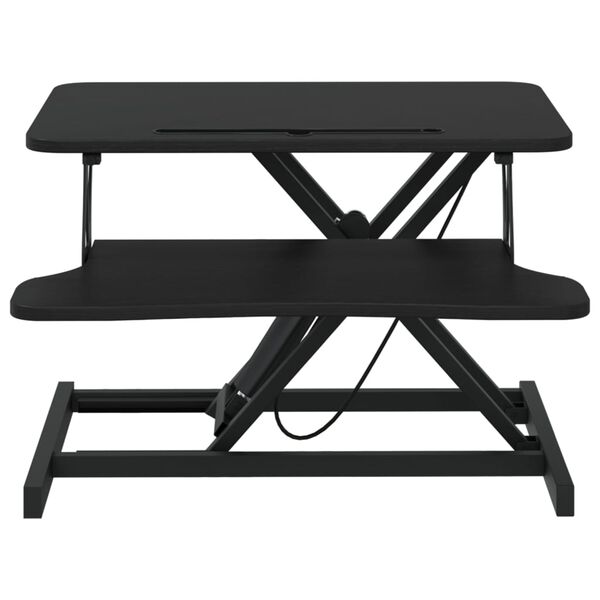 vidaXL Adjustable Workstation 60x40x(13-41.5) cm Steel and Engineered Wood