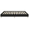 vidaXL Bed Frame Black Oak 180 x 200 cm Engineered wood