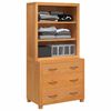 vidaXL Storage Furniture Set with Drawer Brown Engineered wood