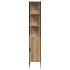 vidaXL Bathroom Cabinet Set Other 4 pcs Artisan oak Engineered wood