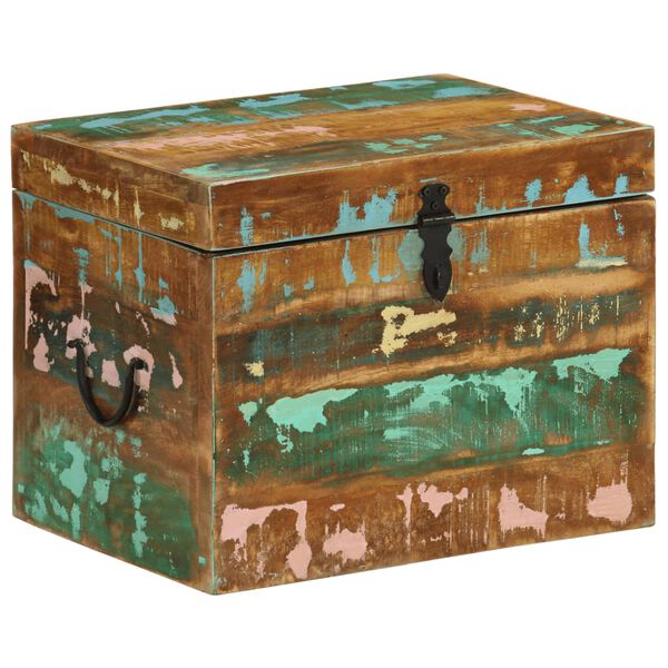 vidaXL Reclaimed Storage Box Solid Wood