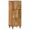 vidaXL Highboard 40x33x110 cm Solid Wood Mango