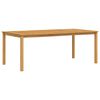 vidaXL Garden Dining Set 7 pcs Brown Solid Acacia Wood
